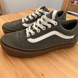 Like new classic Old School Vans skate shoes